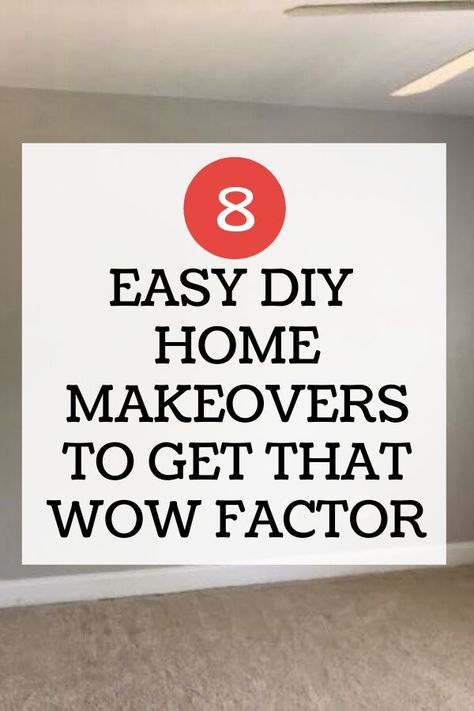 Make your home look more expensive with these creative DIY projects to make over your guest bedroom, stairs, entryway, nursery and home office. #diy #homemakeover #homedecor Aesthetic Home Gym, Stairs Entryway, Home Office Diy, Bedroom Stairs, Easy Diy Home Projects, Diy Home Improvements On A Budget, Office Diy, Decoupage Tutorial, Budget Home Decor