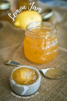 Lemon Jam Recipe, Lemon Marmalade Recipe, Easy Lemon Desserts, Lemon Desserts Healthy, Lemon Desserts Easy, Lemon Jam, Cooking Websites, Lemon Marmalade, Marmalade Recipe