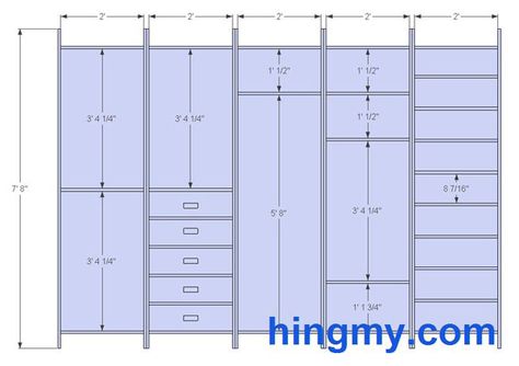 Designing a built-in closet Closet Layout Dimensions, Walk In Closet Dimensions, Kids Closets, Closet Dimensions, Built In Closet, Master Closet Design, Bedroom Wardrobe Design, Closet Planning, Walk In Closet Design