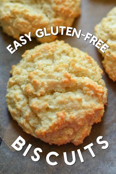 Dairy Free Biscuits, Low Carb Biscuit, Gluten Free Biscuits, Cookies Gluten Free, Homemade Gluten Free, Gluten Free Dairy Free Recipes, Gluten Free Eating, Gluten Free Recipes Easy, Gluten Free Breakfasts