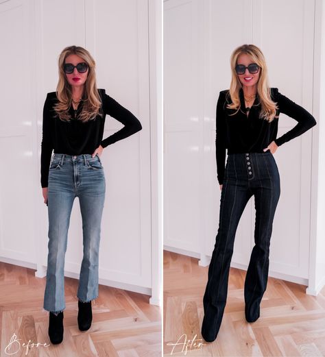 A Petite Women's Guide to Looking Taller and Slimmer - 3 Simple Tips You Shouldn't Miss! How To Look Taller, Outfit Petite Women, Look Taller And Slimmer, Chic Travel Outfit, Outfit Petite, Fashion Tricks, Hourglass Fashion, Outfit Upgrade, Mom Fashion