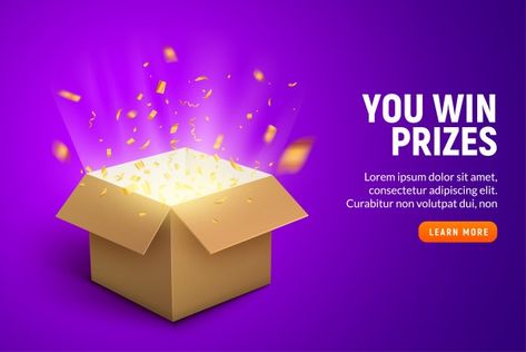 Confetti Explosion, Explosion Background, Background Open, Box Poster, Prize Box, Prize Gifts, 100 Gift, Banner Advertising, Surprise Box