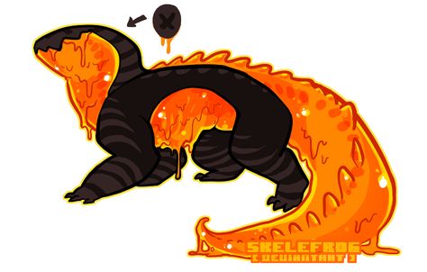 [adopt] Pumpkin Guts - closed by Skelefrog on DeviantArt Gastrosnaps Species, How To Draw Guts, Pumpkin Creature, Gummy Sharks, Character Redesign, Pumpkin Guts, Cute Fantasy Creatures, Pumpkin Ideas, Monster Concept Art