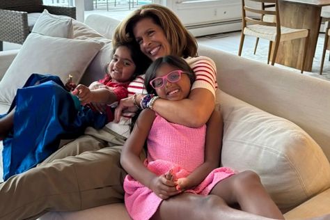 Hoda Kotb Reveals What Inspired Move to the Suburbs: 'I Want My Kids to Feel Grass on Their Feet' (Exclusive) Scott Peterson, 2 Daughters, Justin Baldoni, Hoda Kotb, First Day School, Reba Mcentire, Imposter Syndrome, Tv Sport, Sports Awards