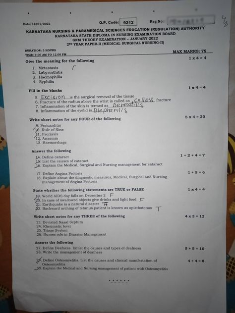 MSN-ll/ KSDNEB Gnm Nursing Question Paper 1st Year, Gnm Nursing, Medical Inspiration, Nursing School Studying Cheat Sheets, Nursing Questions, Previous Question Papers, Nurse Study, Past Questions, Examination Board