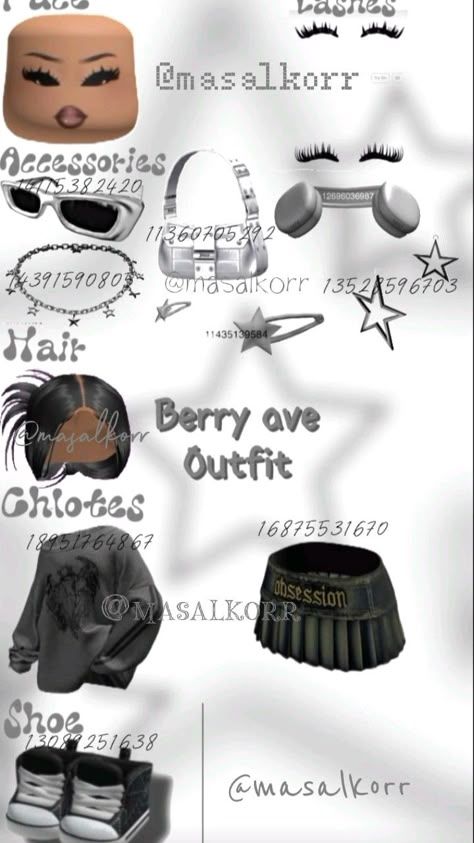 Outfits Codes Berry Avenue Y2k, Roblox Codes Y2k Clothes, Overall Codes Bloxburg, Blush Fashion Doll Outfit Codes Berry Ave, Codes For Bloxburg Clothes Baddie, Codes For Headless In Berry Ave, Berry Avenue Codes For Pants, Roblox Night Outfit Codes, Grunge Outfit Codes Berry Ave