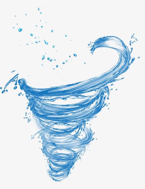 Water Tornado, Tornado Tattoo, Wine Advertising, Storm Tattoo, Storm In A Teacup, Water Swirl, Blue Png, Elements Tattoo, Wave Illustration