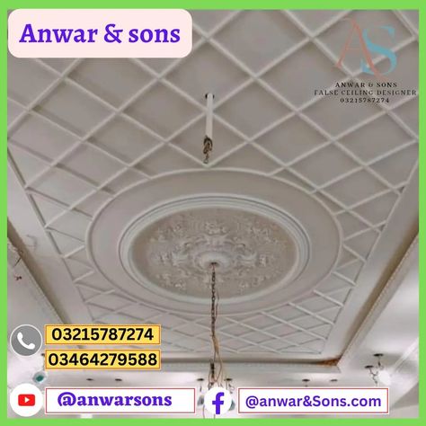 Best false ceiling designer in Lahore Pakistan ❣️ Spanish Ceiling Design, Spanish Ceiling, Modern False Ceiling, Spanish Modern, Pop False Ceiling Design, Lahore Pakistan, Wall Molding, False Ceiling Design, False Ceiling