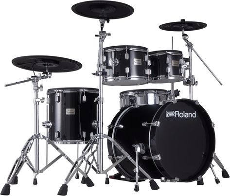 Roland - VAD506 | V-Drums Acoustic Design Acoustic Drum Set, Drum Shop, Computer Music, Drum Pedal, Drum Sets, Acoustic Design, Acoustic Drum, Electronic Drums, Sensors Technology