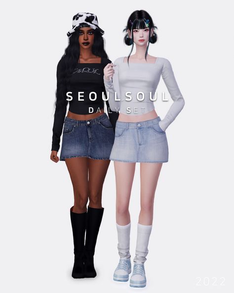 Sims Cc Set Clothes, Sims 4 Cc Daily Clothes, Sims 4 Cc Acubi Clothes, Sims 4 Collections Clothes, Sims 4 Cc 00s Clothes, Sims Cc Collection, Ts4 Cc Outfits, Sims 4 Teenager Cc, Sims 4 Acubi Fashion Cc