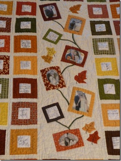 Quilts With Photos, Wedding Guest Quilt, Guest Quilt, Wedding Guest Book Quilt, Anniversary Quilt, Family Tree Quilt, Wedding Quilts, To My Niece, Photo Quilts