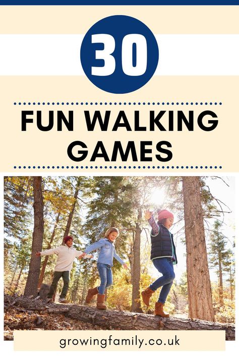 Step out and keep your family engaged with 30 fun nature walking games! Turn simple walks into exciting adventures with these awesome outdoor games. Perfect for kids and adults, say goodbye to boring walks! 👋🌈🌞 Nature Games For Kids, Nature Walk Activities, Outdoor Nature Activities, Fun Water Games, Outdoorsy Kids, Woods Ideas, Walking Activities, Recreational Therapy, Nature Games