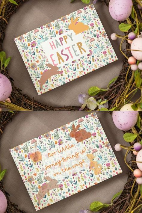 Prepare to be inspired by these 13 absolutely extraordinary Easter baby announcement ideas. They're clever, they're adorable, they're "egg-cellent" in every way, and they're coming your way! Easter Pregnancy Announcement Ideas, Easter Baby Announcement, Baby Announcement Ideas, Easter Pregnancy Announcement, Pregnancy Announcement Ideas, Bunny Onesie, Pregnancy Announcement Cards, Golden Egg, Easter Baby