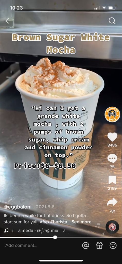 Best Coffee Starbucks Orders, Got Starbucks Drinks, Starbucks Drinks That Dont Have Coffee, Coffee From Starbucks Orders, Drink Orders Starbucks, Amazing Starbucks Orders, Lattes From Starbucks, Coffee To Order At Starbucks, Starbucks Recipes Orders