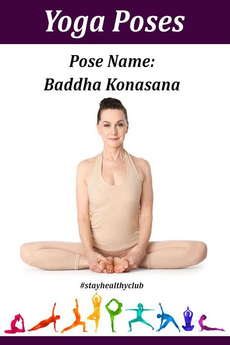 Baddha Konasana Yoga poses #BaddhaKonasana #Yogaposes #yoga #stayhealthyclub #healthy #health #fitness Baddha Konasana, Butterfly Pose, Yoga Therapy, The Floor, Yoga Poses, How To Stay Healthy, Yoga, Health, Quick Saves