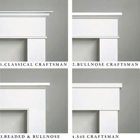 WindsorONE Craftsman Molding Styles, casing & frieze details. Learn more about these different styles on the Classical Craftsman page. Craftsman Casing, Classical Craftsman, Craftsman Style Door Trim, Craftsman Door Trim, Molding Styles, Craftsman Molding, Craftsman Style Trim, Craftsman Window, Craftsman Window Trim