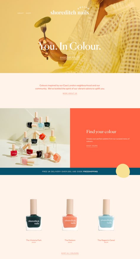 Web Layout Design Inspiration, Beauty Layout, One Product Website Design, Colourful Website Design Inspiration, Abstract Website Design, Colourful Web Design, Nails Website Design, Make Up Website Design, Beauty Blog Website Design