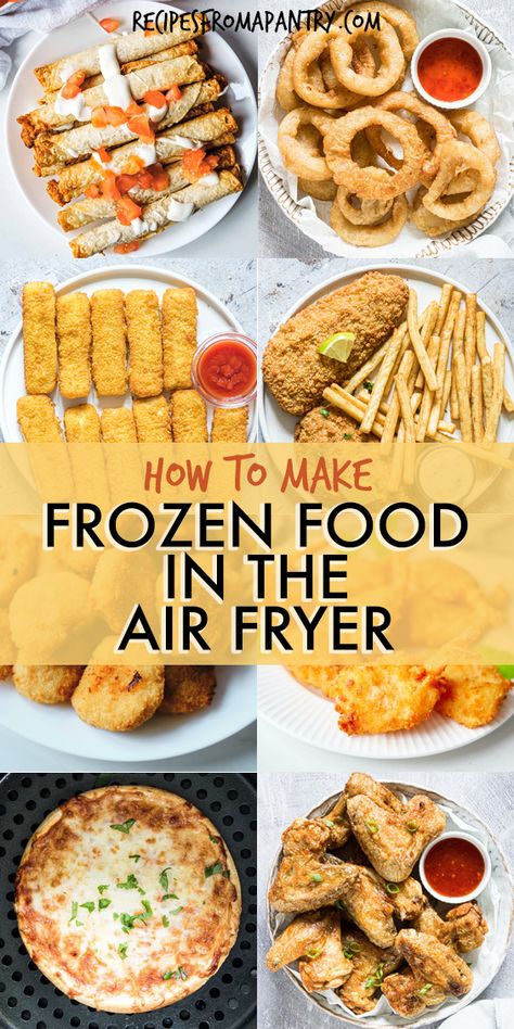 Airfryer Family Meals, Frozen Perigees Air Fryer, Steam And Crisp Recipes, Frozen Foods In Air Fryer, Frozen Veggies In Air Fryer, Simple Airfry Recipes, Air Fryer Simple Recipes, Gourmia Recipes, Healthy Air Fryer Recipes Easy