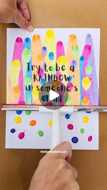 K4 Crafts, Preschool Portfolio, Random Tutorial, Crafts For The Classroom, Rainbow Of Possibilities, March Preschool, Rainbow Quotes, Kindness Club, Spring Arts And Crafts