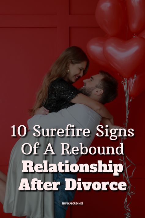 Where there’s marriage, there’s divorce. We’ve had our share of doubts regarding the commonly thrown-around statistic stating that half of all marriages end in divorce, but that seems to be the case. Especially when you’re the one getting divorced. What are surefire signs of a rebound relationship after divorce?


#thinkaloud #pasts #properly #lovequotes #love #loveit #lovely #loveher #loveyou #loveyourself #lovehim #adorable #amor #life #bae #beautiful #couple #coupleblog #couplegoals