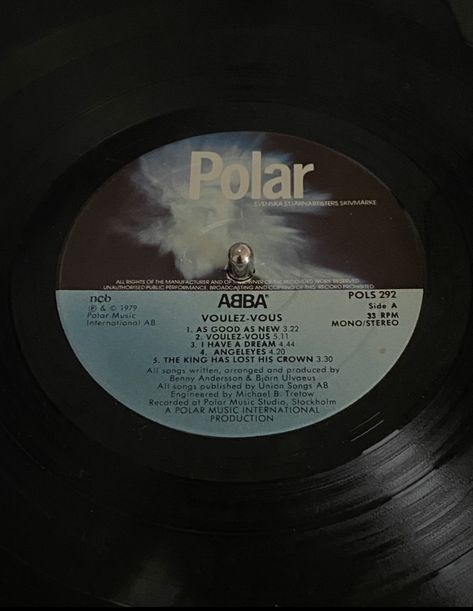 Abba Vinyl, All Songs, I Have A Dream, Music Studio, Abba, Stockholm, Songs, Vinyl, Music