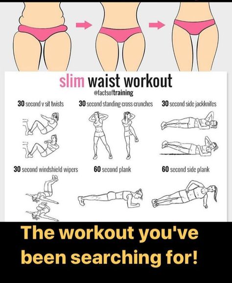 Slimmer Waste Workout, Smaller Rib Cage Workout, Být Fit, Small Waist Workout, Summer Bod, Lower Belly Workout, Workouts For Teens, Workout Routines For Beginners, Month Workout