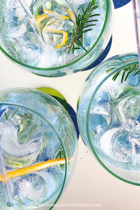 The Best Gins to Try for Any Occasion | Gin is my spirit of choice. We even have our own gin cart – so I tell no lies! Here are some of my favorite gins - perfect for cocktails, gifts, house warmings and any other special occasion. Enjoy with moderation. | Mrs O Around the World #Gin #GinCocktails #GinDrinks | gin cocktails | cocktails with gin | gin mixed drinks | drinks with gin | gin shots | gin gifts | gin bars | hendricks gin | best gin Gin Shots, Drinks With Gin, Cocktails With Gin, Gin Mixed Drinks, Top Gin, Liquor Ads, Premium Gin, Gin Brands, Gin Tasting