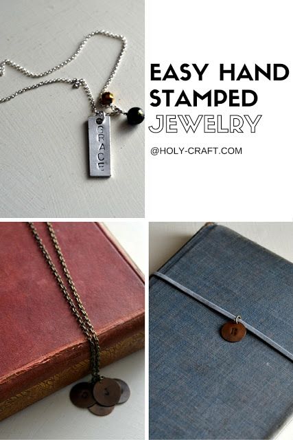 Metal Stamped Jewelry Diy, Craft Easy, Book Baby, Buy Bead, Hand Stamped Jewelry, Stamped Jewelry, Beads And Wire, Keep Jewelry, Custom Invitations