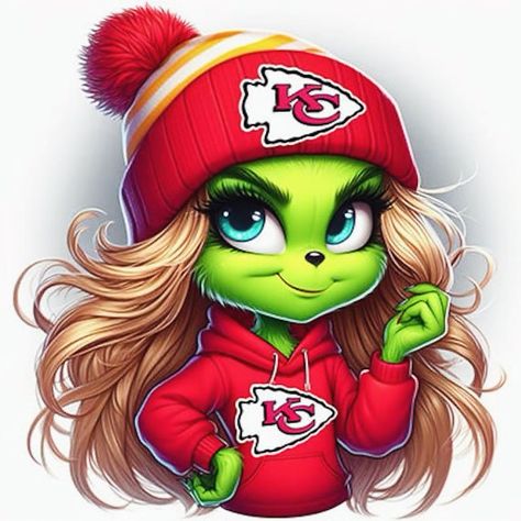 Bouquet Toppers, Nfl Quotes, Kansas City Chiefs Craft, Baby Dragons Drawing, Chiefs Crafts, Kansas City Chiefs Funny, Kc Cheifs, Chiefs Superbowl, The Grinch Pictures