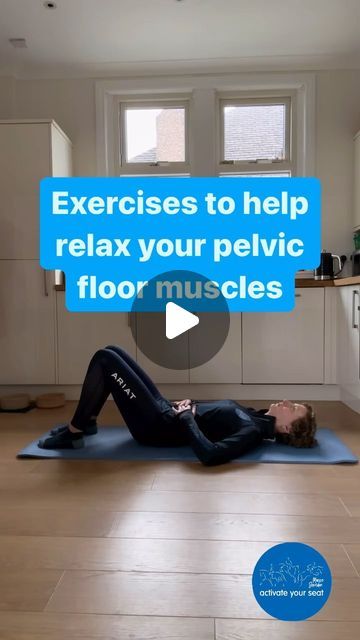 Maeve Sheridan, MCSP, Chartered Physiotherapist on Instagram: "⁣🌟 Pelvic floor relaxation 🌟⁣ ⁣ ⁣ It’s not all about kegels. ⁣ ⁣ It is REALLY COMMON to have hypertonic pelvic floor muscles - that means too tight and more difficult to relax.⁣ ⁣ Tight pelvic floor can lead to:⁣ ⁣ ➡️ leakage with exercise ⁣ ➡️ increased frequency of urination⁣ ➡️ urge incontinence ⁣ ➡️ pelvic pain⁣ ➡️ chronic low back and/or hip pain or stiffness⁣ ➡️ pain during intercourse⁣ ➡️ pain or difficulty using tampons⁣ ➡️ problems with bladder or bowel emptying ⁣ ⁣ ⁣ 🌬 Diaphragmatic breathing is a brilliant way to tap into your parasympathetic nervous system (rest and digest state) and helps allow the pelvic floor to relax and lengthen.⁣ ⁣ 🤸‍♀️The two different exercises are both good positions to allow pelvic len Relax Pelvic Floor Muscles, Pelvic Floor Relaxation Exercises, Bladder Leakage Exercise, Tight Pelvic Floor, Rest And Digest, Diaphragmatic Breathing, Relaxation Exercises, Parasympathetic Nervous System, Pelvic Floor Muscles