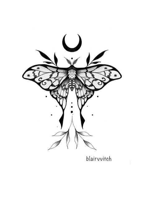 Moth Sternum Tattoo, Lunar Moth Tattoo, Tattoo Papillon, Luna Moth Tattoo, Tattoo Main, Gotik Tattoo, Moth Tattoo Design, Cool Tattoo Drawings, Small Pretty Tattoos