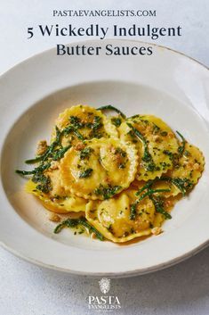 Brown Butter Sauce For Pumpkin Ravioli, Butter Cream Sauce For Pasta, Recipes For Ravioli, Truffle Ravioli Recipe, Butter Sauce Recipes, Creamy Butter Sauce, Dipping Recipes, Pasta Evangelists, Ravioli Sauce Recipe