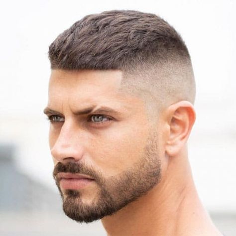 37 Best French Crop Haircuts For Men (2021 Guide) Fade Haircut Styles, Best Fade Haircuts, Short Fade Haircut, High Fade Haircut, Low Fade Haircut, Crop Haircut, Hairstyle Men, Taper Fade Haircut, Very Short Haircuts