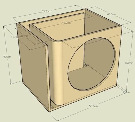 Loudest Subwoofer Box Design (Massive Bass!) - BoomSpeaker 8 Inch Subwoofer Box, Subwoofer Box Diy, 12 Subwoofer Box, 12 Inch Subwoofer Box, Subwoofer Diy, Diy Subwoofer Box, Custom Speaker Boxes, Best Subwoofer, Truck Audio