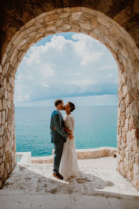 Jamaica Engagement Photos, Pattoo Castle Jamaica Wedding, Carribean Wedding Ideas, Pattoo Castle Jamaica, Jamaican Wedding Ideas, Jamaica Elopement, Jamaica Wedding Dress, Jamaica Wedding Venues, Jamaica Beach Wedding