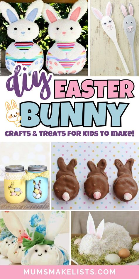 Celebrate Easter with a mix of Easter Bunny Crafts and treat ideas kids will enjoy! Create bunny-themed projects and bake treats to add fun to the holiday. These ideas are simple, creative, and perfect for hands-on activities with kids this spring. Easter Bunny Crafts, Easy Easter Projects For Kids, Fun Bunny Crafts, Easter Bunny Baking, Cute Easter Activities, Easy Easter Crafts, Easter Arts And Crafts, Easter Week Crafts, Quick Spring Crafts For Kids Easter Birthday Party Ideas For Boys, Easter Projects For Kids, Bunny Baking, Easter Ideas For Kids, Easter Brunch Party, Baking Cute, Easter Party Ideas, Activities With Kids, Easter Birthday Party