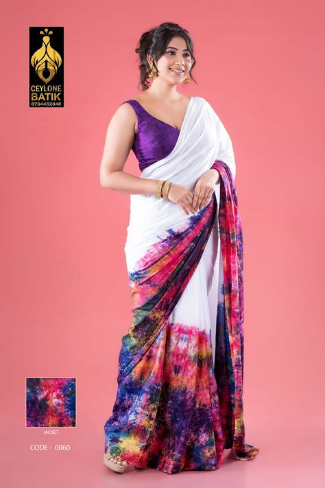 ceylone bathik.. beautiful colorful bathik saree design Saree Design For Wedding, Bathik Saree, Design For Wedding, Saree Design, Pink Colour, Saree Designs, Pink Color, Batik, Bucket List