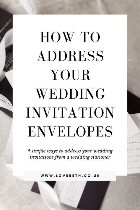 How To Address Save The Dates, Address Wedding Envelopes, Proper Wedding Invitation Wording, Address Wedding Invitations, Wedding Invitations Modern, Addressing Wedding Invitations, Wedding Address, Wedding Invitation Envelopes, Modern Invitation