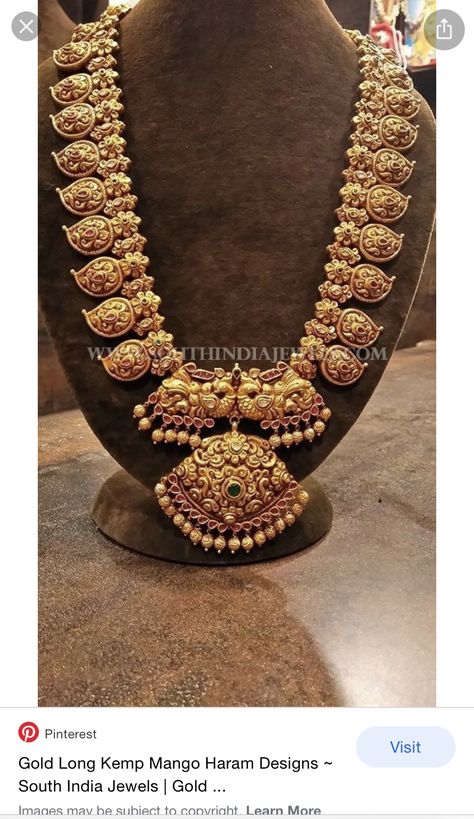 Mango Haram Designs, Malabar Gold Jewellery, Haaram Designs, Indian Brides Jewelry, Mango Haram, Men Fashion 2020, Haram Designs, Indian Wedding Jewelry Sets, Bridal Jewelery