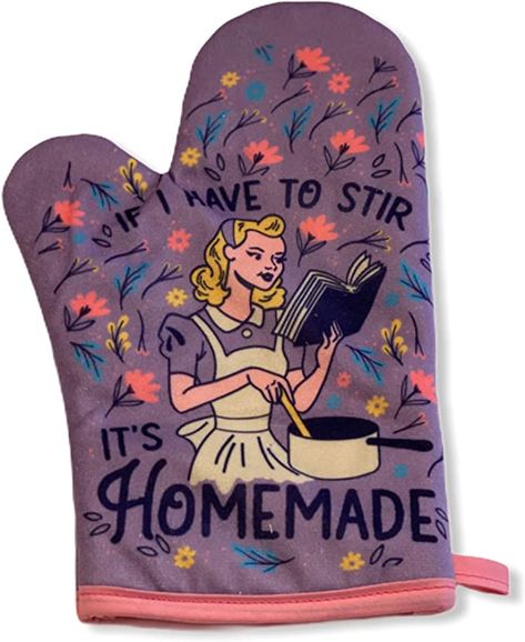 Cooking Graphic, Funny Cooking, Funny Food Puns, Cooking Humor, Bbq Apron, Baking Gifts, Kitchen Gloves, Vintage Lady, Oven Mitt