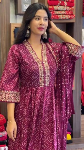 FashionGoals #IndianFashion #BandhaniPrint #EthnicWear #KurtiLove #DupattaSet #TraditionalChic #WomensFashion #VibrantStyles #ShopNow #ElegantOutfits #Fashionista Happy Chemicals, Outfit Ideas 2024, Stylish Kurtis Design, Bandhani Dress, Summer Outfits 2024, Fashion Outfit Ideas, Simple Kurti Designs, Long Kurti Designs, Stylish Short Dresses