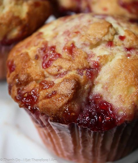 Raspberry Cream Cheese Muffins, Raspberry Buns, Magnolia Table Recipes, Breakfast Buns, Raspberry Breakfast, Vanilla And Chocolate Cupcakes, Joanna Gaines Recipes, Cream Cheese Breakfast, Raspberry Cream Cheese