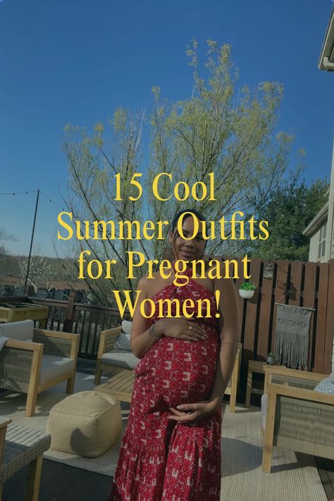 Discover simple and cute summer outfits designed to keep pregnant women both stylish and comfortable in warm weather - the perfect blend of aesthetic and practicality. Vintage Pregnancy Outfits, Maternity Chic Summer, Breastfeeding Outfits Summer, Summer Outfits For Pregnant Women, Non Maternity Clothes For Pregnancy, Pregnancy Summer Outfits, Outfits For Pregnant Women, Red Bandeau Top, Summer Pregnancy Outfits