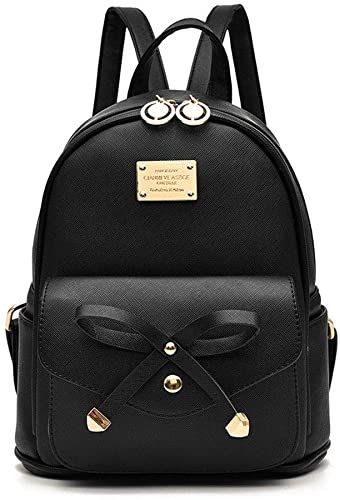 Girls Bowknot Cute Leather Backpack Mini Backpack Purse for Women: Shoes Cute Leather Backpacks, Purse For Teens, Cute Mini Backpacks, Mini Backpack Purse, Mini Mochila, Mini Backpacks, Leather Backpack Purse, Backpack For Teens, Purse For Women