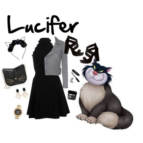 Lucifer Disneybound Closet Cosplay, Disney Bounds, Disney Cats, Fandom Fashion, Disney Fashion, Wardrobe Ideas, Disney Outfits, Family Outfits, Disney Style