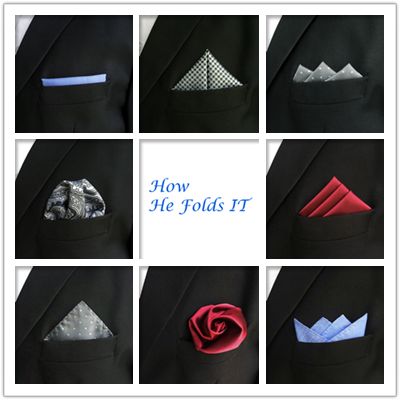 HOW TO FOLD A POCKET SQUARE -- THE ROSE | High Quality Mens Accessories- S&W How To Fold A Pocket Square Wedding, Mens Pocket Squares Diy, Diy Pocket Square How To Make, Men Pocket Square Styles, Fold Handkerchief Pocket Squares, How To Tie A Pocket Square, Mens Pocket Squares Fold, Tux Pocket Square, Square Pocket Fold