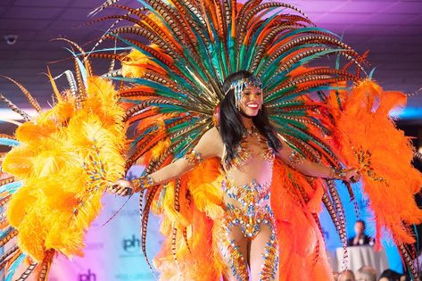 Samba, Carnival, Dance, Dancer, Entertainment, Festival, Performing arts, Event, Public event, Feather, Carnival Outfit Carribean, Carnaval Outfit, Samba Dress, Carnaval Costume, Carnival Decorations, Brazil Carnival, Costumes Around The World, Caribbean Carnival, Rio Carnival