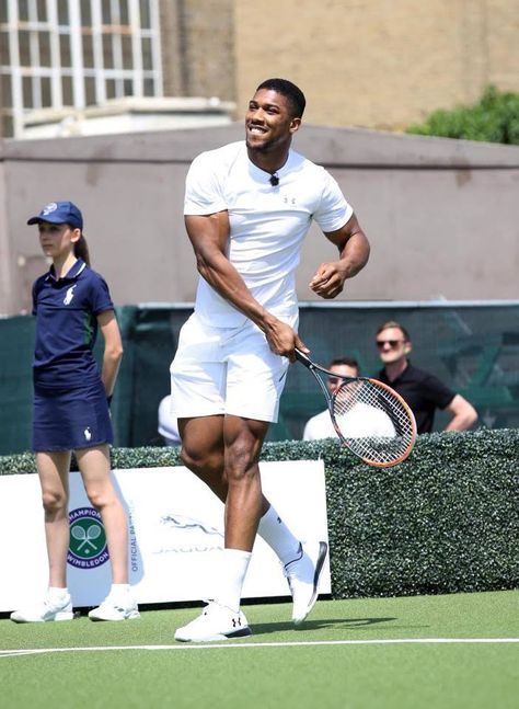 Boxing Anthony Joshua, Dark Skin Men, Playing Tennis, Anthony Joshua, Michael B Jordan, Man Crush Everyday, Black Man, Black Boys, Good Looking Men