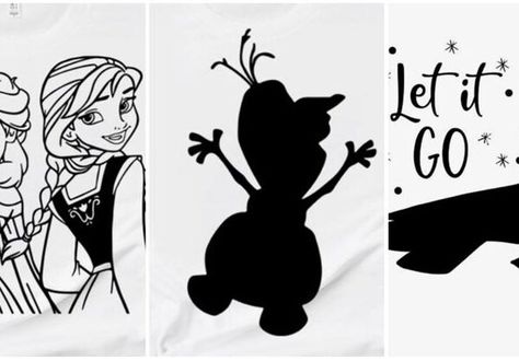 Olaf Shirt Vinyl, Frozen Svg Free Cricut, Olaf Svg Free, Frozen Cricut Projects, Elsa Svg Free, Frozen Svg Free, Frozen Cricut, Elsa Diy, Sven And Olaf