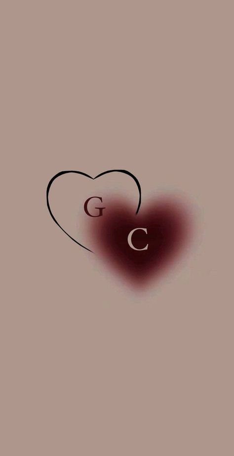 C Tattoo Initial Heart, C Initial Wallpaper, I Heart C, Initial Wallpaper, C Wallpaper Letter Aesthetic, I Love C, C Wallpaper, Iphone Wallpaper Inspirational, Dj Images Hd